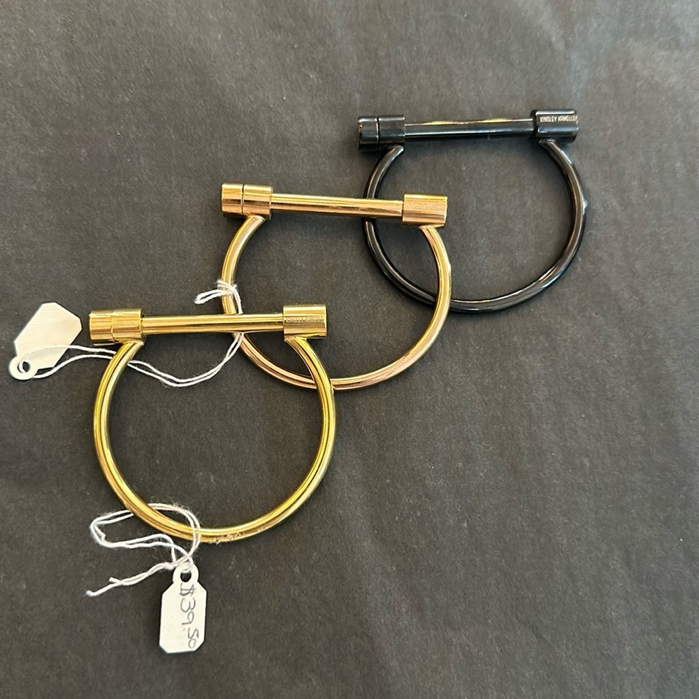 Kinsley Armelle lock bracelets!